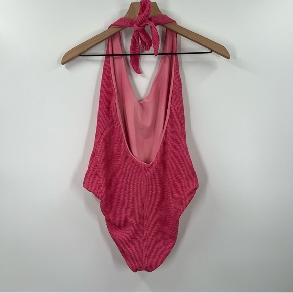 Veronica Beard Salis Halter One Piece Swimsuit - Picture 7 of 13